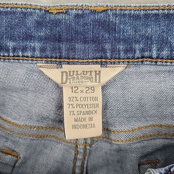 Duluth Womens Jeans Size 12x29 Measures 32x26 Hemmed - Picture 5 of 9
